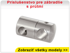 Príslušenstvo pre zábradlie s prútmi