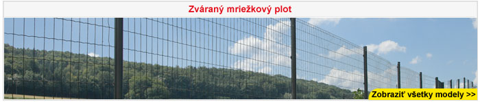 Zváraný mriežkový plot