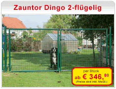 Zauntor Dingo 2-flügelig