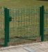 okrasný plot Madrid - výška: 110 cm,  možné prechody: 137 cm,  povrch: antracitová vrstva