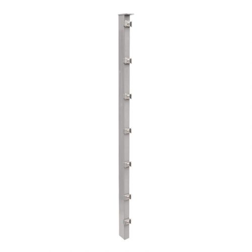 plotový stĺpik model P - pozinkované a. vrstva: pozinkované, pre výšku plotu v cm: 103,  dĺžka v cm: 150, upevňov acie body: 6