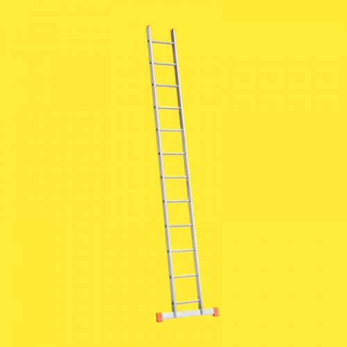 Hliníkový, príložný rebrík 2. možnosť - počet priečok:12, dĺžka ca. (m):3,39