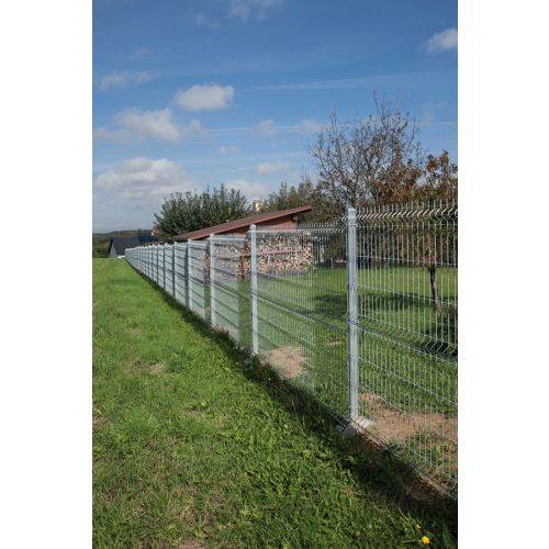 Plotové pole Emu PRO 5/5 mm  - verzia: pozinkovaná, výška: 203 cm, dĺžka: 250 cm, počet zvlnení: 4