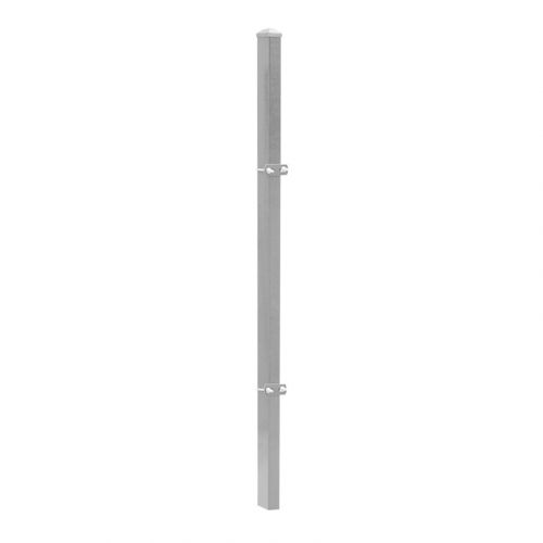 plotový stĺpik model U - pozinkované a. vrstva: pozinkovaný, pre výšku plotu v cm: 103,  dĺžka v cm: 150, upevňov acie body: 2