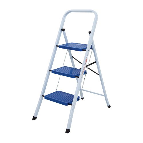 Oceľová sklápacia plošinka - Počet priečok: 3, Výška státia cm: 69, A cm: 46, B cm: 115, E cm: 4.50