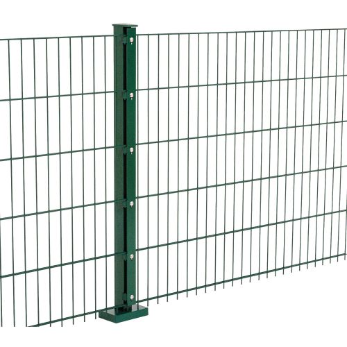 Plotové panely David 6/5/6 mm, dĺžka elementu 251 cm - pozinkované a. vrstva: zelena vrstva, výška cm: 43, dĺžka cm: 251, hmotnosť ca. kg: 6,5