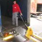 Mobilná hliníková prejazdová plošina - max. nosnosť v kg: 500, celk. dĺžka v mm: 1500, celk. šírka v mm: 924, hmotnosť kg/kus..: 21