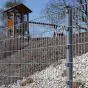plotový stĺpik model P - pozinkované a. vrstva: pozinkované, pre výšku plotu v cm: 223,  dĺžka v cm: 280, upevňov acie body: 12