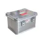 Hliníkový prepravný box Priemyselné prevedenie - Vonkajšie rozmery Dĺžka x šírka x Výška (mm):432x335x267, Vnútorné rozmery  Dĺžka x šírka x Výška (mm): 400x300x245, Objem l: 29
