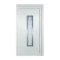 Plastové dvere / Vchodové dvere Mod. Modern 4 - 1000 x 2100 mm (šírka x výška), Doraz: vo vnútri vpravo - DIN pravé