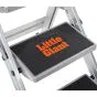 Little Giant s ochranným oblúkom - Počet schodov:3, Výška postoja:68, Hmotnosť kg:9,1, Rozmery v poskladanom stave v cm:110 x 55,5 x 12