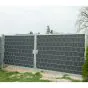 Rúrová krídlova brána Vario 2 krídlová - oznacenie:pozinkovaná brána, výka v cm: 143, celková írka v cm: 316, priechod v cm: 300