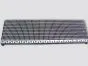 Schody z mriežkového roštu 30 x10 mm - Šírka mm: 270, Dĺžka mm: 1200, Odstup dier mm: 150, Hmotnosť kg/ks: 9,0