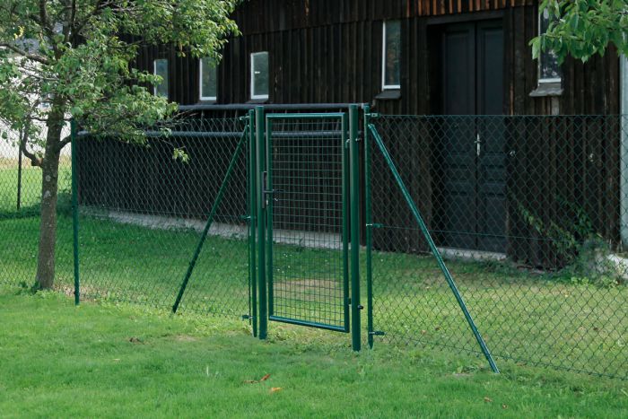 plotové dvere Dingo 1 - krídlové - rozmery (výška x šírka): 100 x 100 cm