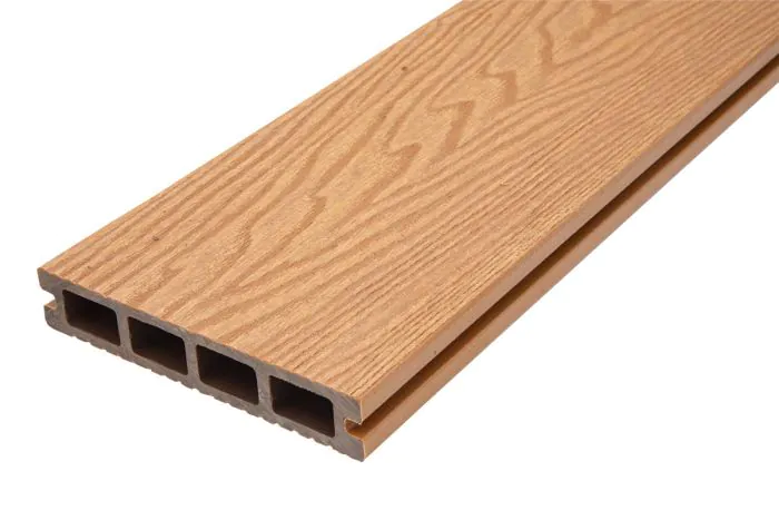 Terasové dosky WPC - Dĺžka: 2900 mm, Prierez: 140 x 25 mm, Farba: Drevená optika svetlá