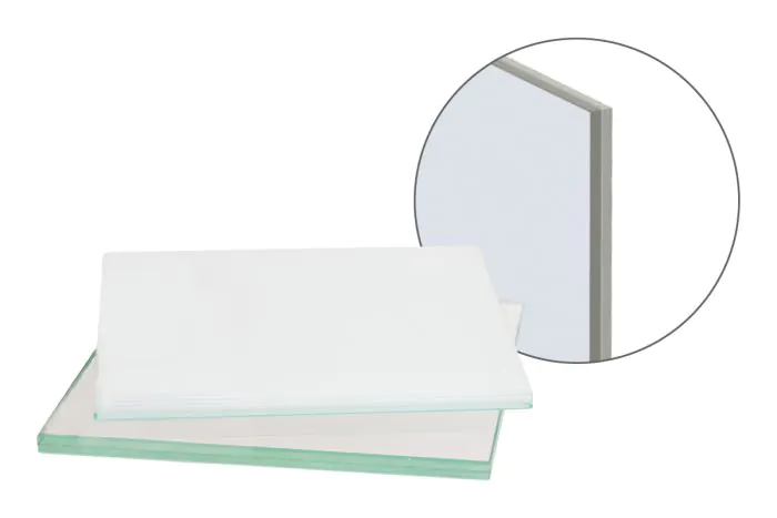 spájacie bezpečnostné sklo 2 x 4 mm