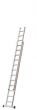 Euro-Profi Výsuvný rebrík 2-dielny Mod. S302 - Počet priečok: 2 x 12,  Dĺžka min. ca. m: 3,55,  Dĺžka max. ca. m: 6,05,  max. pracovná výška: 7,05