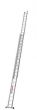 Euro-Profi Výsuvný rebrík s lanom 2-dielny Mod. S312 - Počet priečok: 2 x 22, Dĺžka min. ca. m: 6,35, Dĺžka max. ca. m: 11,35, max. pracovná výška: 12,35