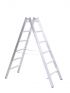 Hliníkový stojací rebrík Mod. 000 - Počet priečok: 2 x 9, Dĺžka ca. m: 2,68