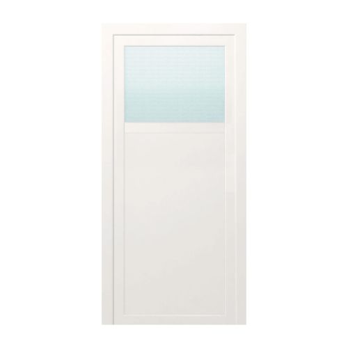 Plastové dvere / Vchodové dvere mod. STANDARD 1 980 x 1980 mm (šírka x výška), Doraz: vo vnútri ľavý - DIN ľavý 