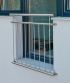Francúzsky balkón „Classic“ - Rozmery v cm: 151,  Materiál: z ušl. ocele