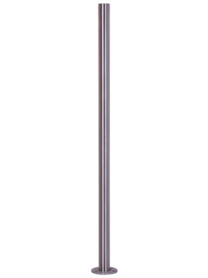 Stĺpik zábradlia Jednoduchý pre podlažné upevnenie s rozetou