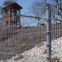 plotový stĺpik model P - pozinkované a. vrstva: pozinkované, pre výšku plotu v cm: 163, dĺžka v cm: 220, upevňov acie body: 9
