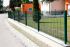 Okrasné ploty Barcelona - dĺžka elementu 251 cm - pozinkované a. vrstvením: zelená vrstva, výška v cm: 123, dĺžka v cm: 251