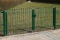 okrasná bránka na plot Richmond - Höhe: 110 cm, Durchgangslichte: 137 cm, Beschichtung: grün