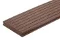 Terasové dosky z recyklovaného materiálu - Dĺžka: 2000 mm, Prierez: 195 x 28 mm, Farba: Hnedá