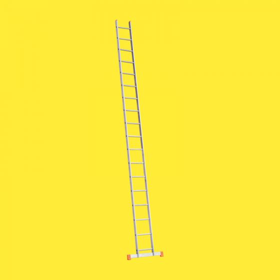 Hliníkový, príložný rebrík 2. možnosť - počet priečok:18, dĺžka ca. (m):5,07