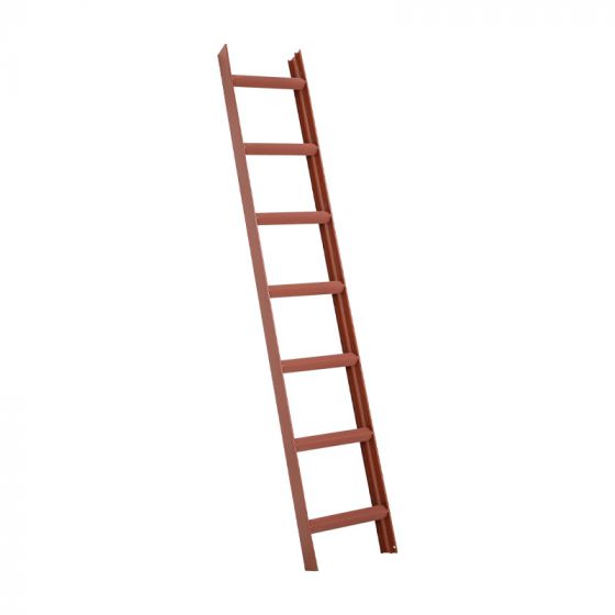 Hliníkový strešný rebrík Mod. S15000 - Farba: červená, Dĺžka m: 1,96
