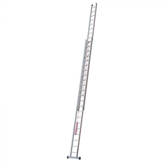 Euro-Profi Výsuvný rebrík s lanom 2-dielny Mod. S312 - Počet priečok: 2 x 22, Dĺžka min. ca. m: 6,35, Dĺžka max. ca. m: 11,35, max. pracovná výška: 12,35
