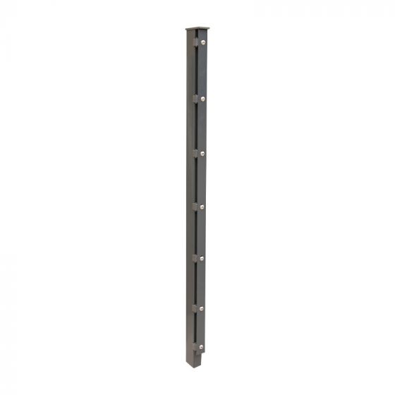 Stĺp David A - pozinkované a. vrstva: antracitový, pre výšku plotu v cm: 103,  dĺžka v cm: 150, upevňov acie body: 6