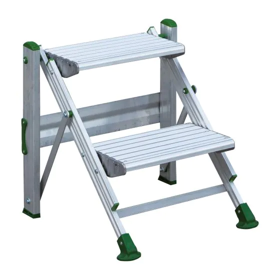 Profesionálne skladacie schodíky EasyStep  - počet schodíkov: 2, výška platformy: 52 cm