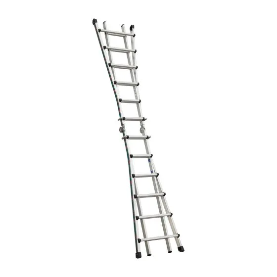 Euro-Profi Teleskopický rebrík Mod. S316 - Oporný rebrík m, od - do: 3,60-6,40, Stojací rebrík m, od - do: 1,80-3,10