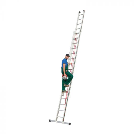 Euro-Profi Výsuvný rebrík s lanom 2-dielny Mod. S312
