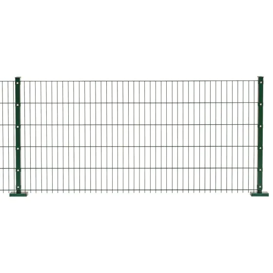 Plotové panely David 6/5/6 mm, dĺžka elementu 251 cm - pozinkované a. vrstva: zelená vrstva, výška cm: 143, dĺžka cm: 251, hmotnosť ca. kg: 19