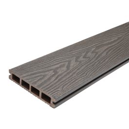 Terasové dosky WPC - Dĺžka: 2900 mm, Prierez: 140 x 25 mm, Farba: Drevená optika tmavá