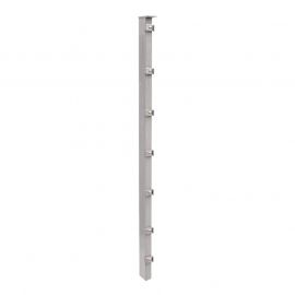 plotový stĺpik model P - pozinkované a. vrstva: pozinkované, pre výšku plotu v cm: 123,  dĺžka v cm: 170, upevňov acie body: 7