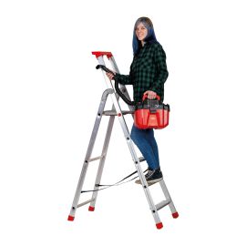 Eurostep-podestový rebrík PRO model 870 hliník