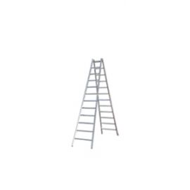Hliníkový stojací rebrík Mod. 000 - Počet priečok: 2 x 12, Dĺžka ca. m: 3,46