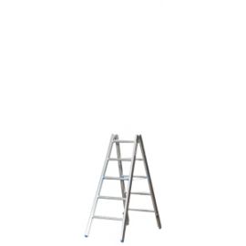 Hliníkový stojací rebrík pre maliarov Mod. M - počet priečok: 2 x 5, dĺžka v m: 1,75, hmotnosť v kg: 7.6
