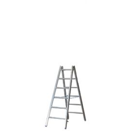 Hliníkový stojací rebrík pre maliarov Mod. M - počet priečok: 2 x 6, dĺžka v m: 2,05, hmotnosť v kg: 8.9