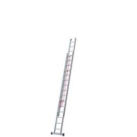 Euro-Profi Výsuvný rebrík s lanom 2-dielny Mod. S312 - Počet priečok: 2 x 15, Dĺžka min. ca. m: 4,40, Dĺžka max. ca. m: 7,45, max. pracovná výška: 8,45