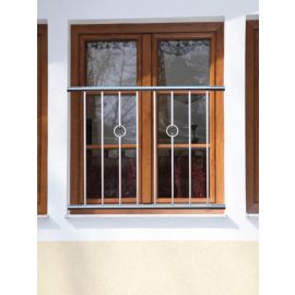 Mreže na okno „Paris“ z ušľ. ocele - predmontované - Šírka: 108 - 120 cm, Výška: 100 cm