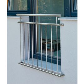 Francúzsky balkón „Classic“ - Rozmery v cm: 127,  Materiál: z pozink. ocele