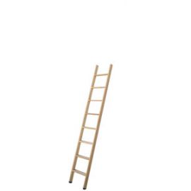 schodikový príložný rebrík z dreva - počet schodíkov: 8, dĺžka ca. m: 2,01