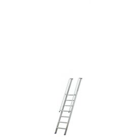 Profi-Stupňový rebrík Mod. 222 - Počet priečok: 7, Dĺžka ca. m: 2,88, Výška výstupu: 2,07, Výška vrchného schodu: 1,81, Hmotnosť: 13