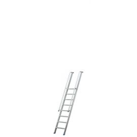 Profi-Stupňový rebrík Mod. 222 - Počet priečok: 8, Dĺžka ca. m: 3,16, Výška výstupu: 2,33, Výška vrchného schodu: 2,07, Hmotnosť: 14